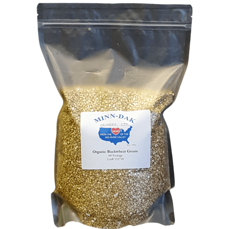 Organic Buckwheat Hulls 20lb MinnDak Growers, Ltd.